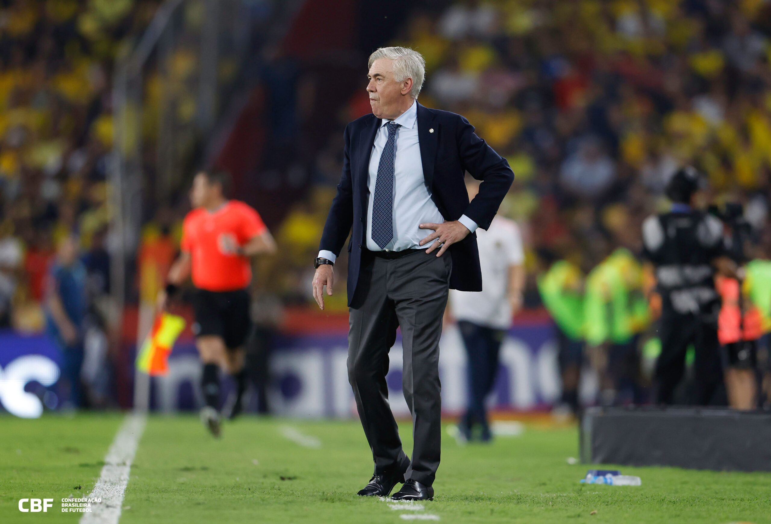 Ancelotti valoriza estreia pela Seleção com empate e foca em evolução ofensiva