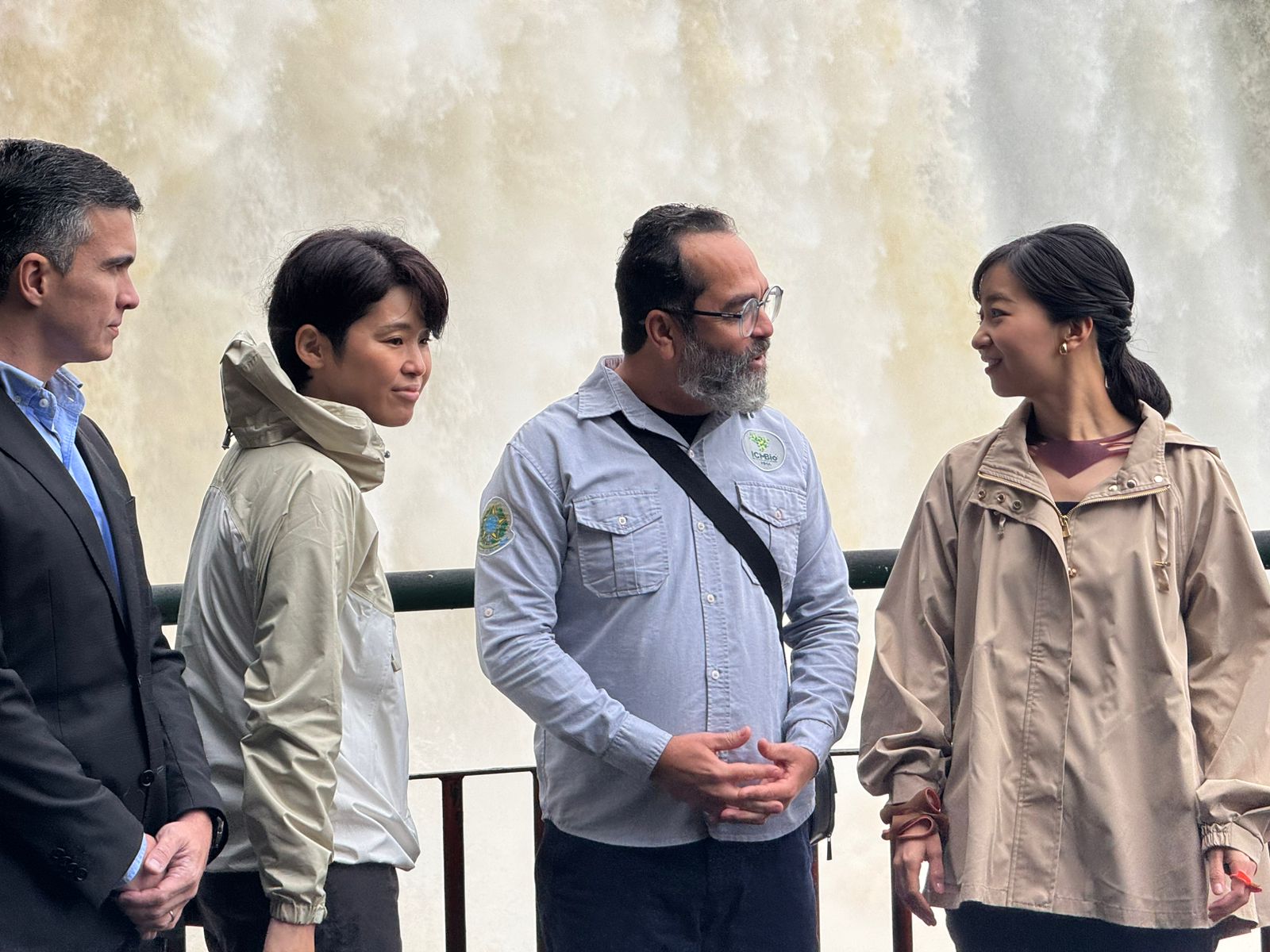 Visita de Sua Alteza Imperial, Princesa Kako de Akishino, às Cataratas do Iguaçu