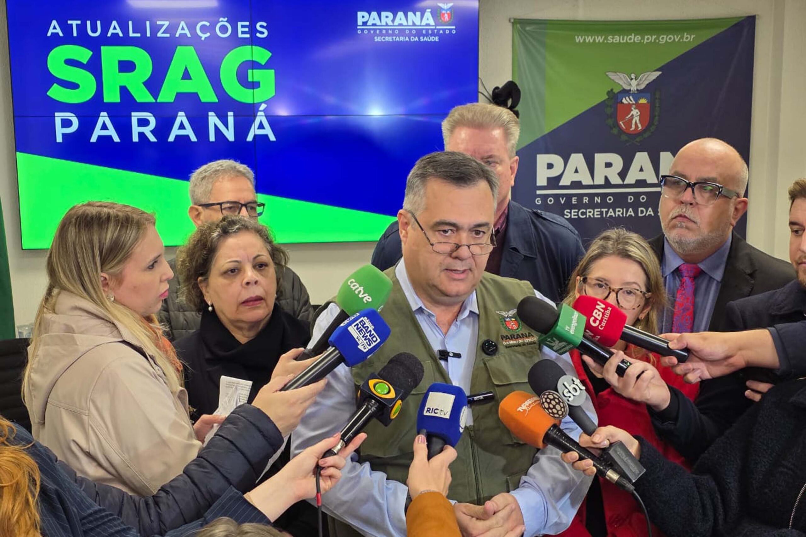 Paraná entra em alerta contra vírus respiratórios e anuncia novos testes e prioridade de atendimentos