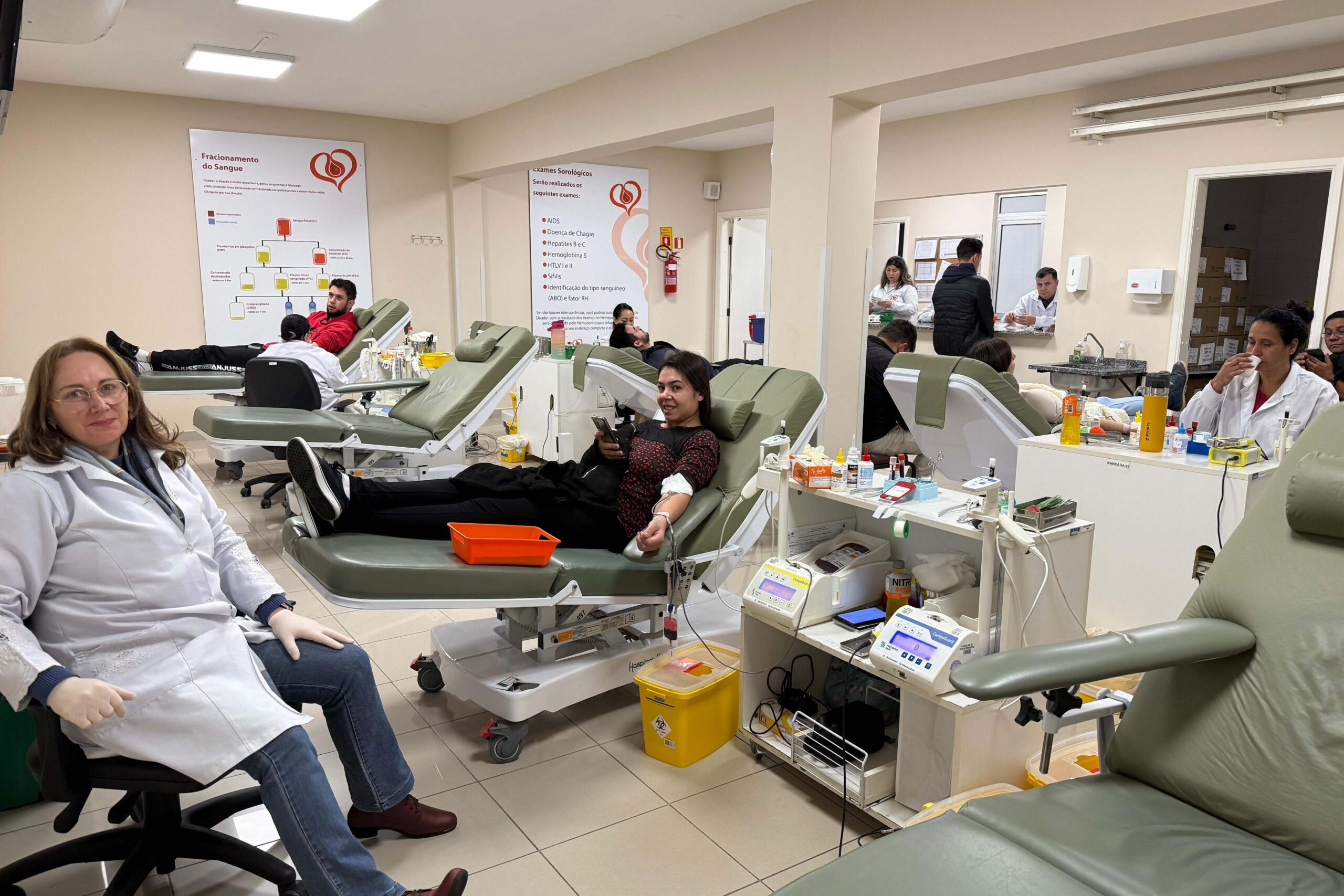 Campanha do Estado une prefeitura de Curitiba e times de futebol para doações de sangue