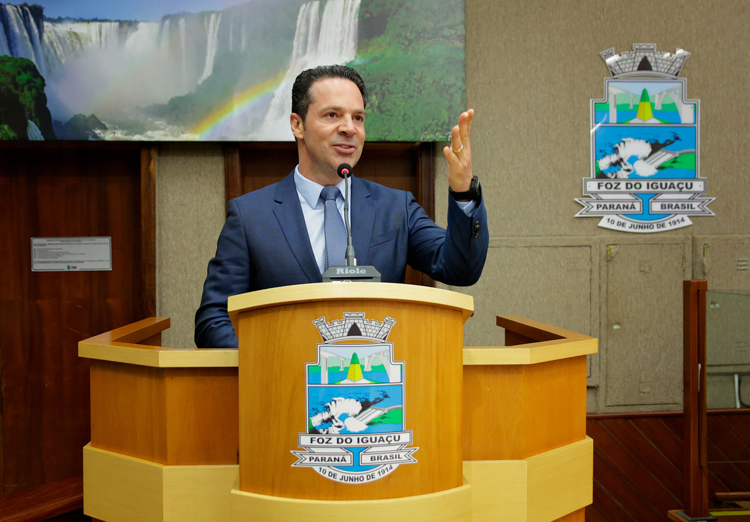Jorbel da CellShop é o mais novo Cidadão Honorário de Foz do Iguaçu