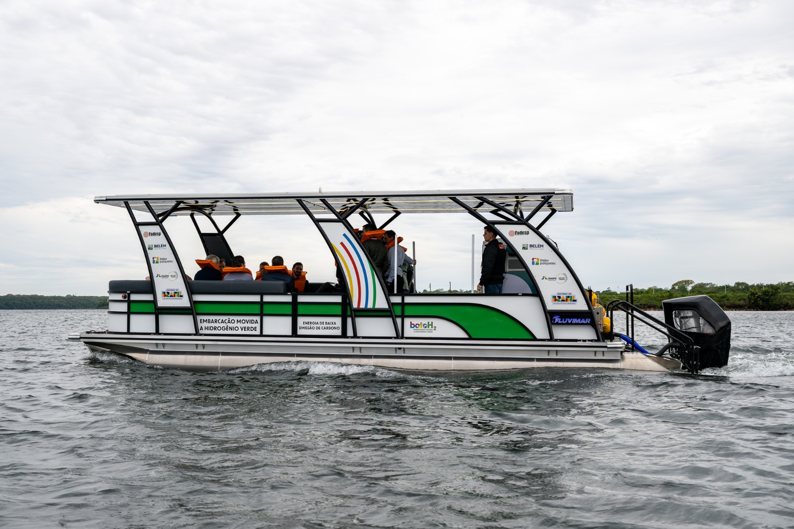Itaipu apresentam primeiro barco 100% movido a hidrogênio verde do Brasil