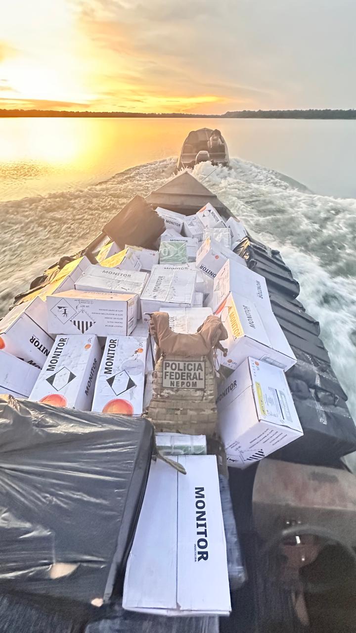 Em menos de 2 anos, projeto da Itaipu e PF permitiu apreensão de quase 80 toneladas em drogas
